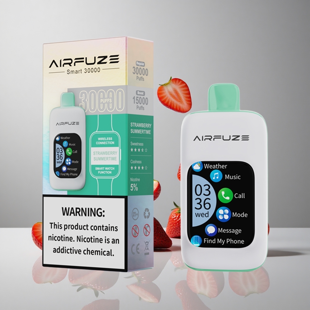 AirFuze Smart 30000 Puffs Fresa Verano 2.01\" Pantalla Táctil vape wholesale Peru