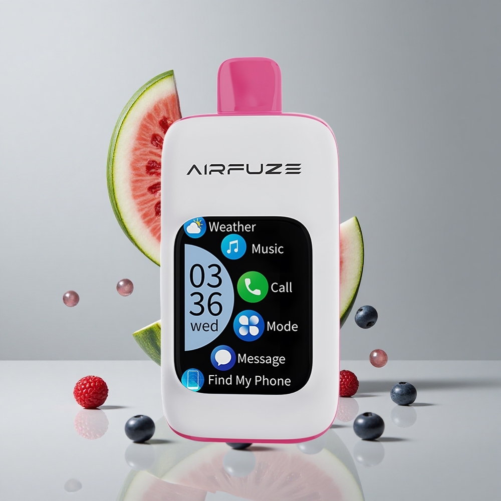 AirFuze Smart 30000 Puffs Vape Desechable Arándano Sandía Pantalla Táctil 2.01" vape wholesale Peru