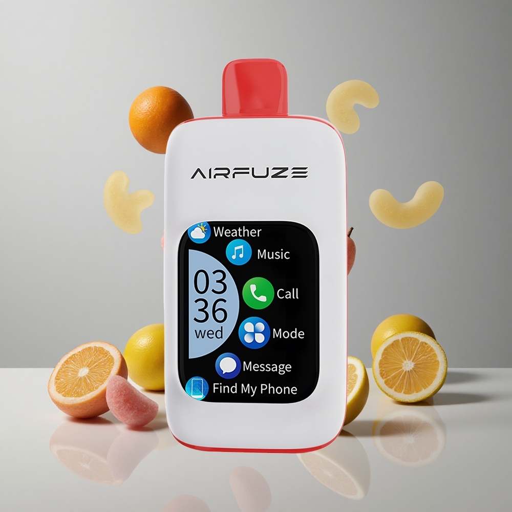 AirFuze Smart 30000 Puffs Vape Desechable Gomitas Ácidas Jugosas 5% Nicotina 900mAh Tipo-C vape wholesale Peru