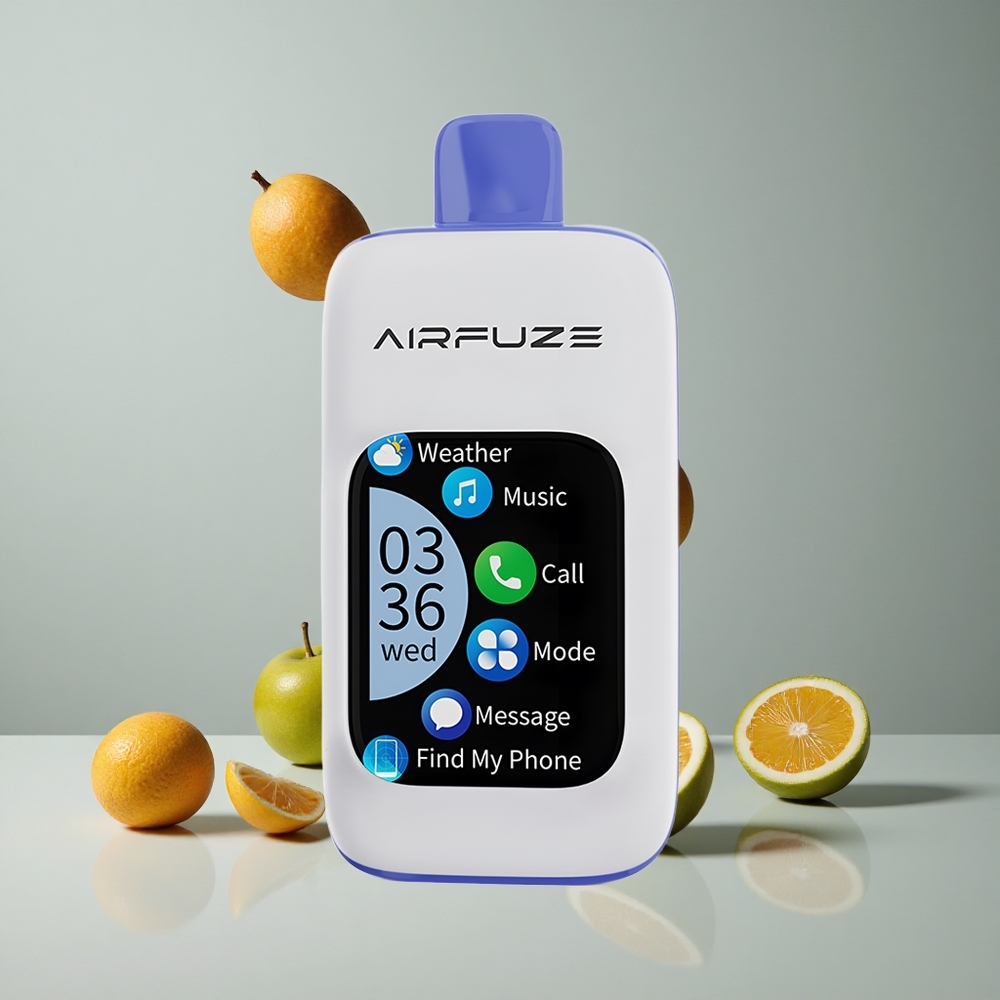 AirFuze Smart 30000 Puffs Vape Desechable Menta de Miami Pantalla Táctil 2.01" vape wholesale Peru