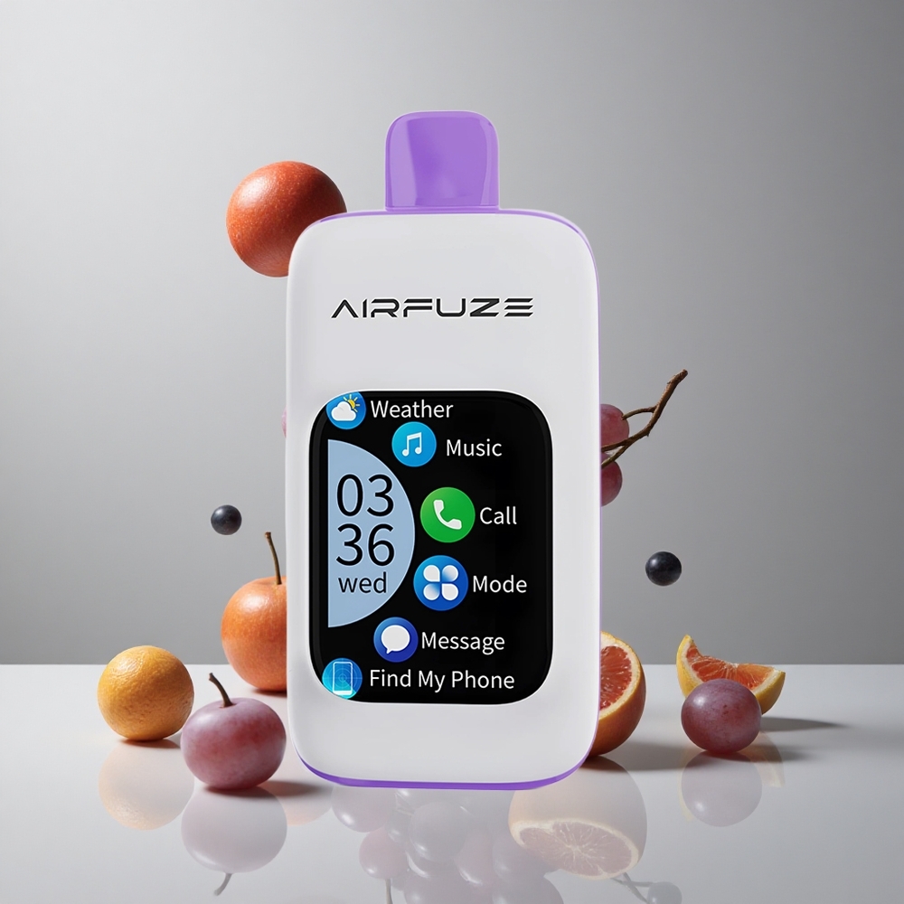AirFuze Smart Pro 40000 Puffs Explosión de Uva Dispositivo Inteligente vape wholesale Peru