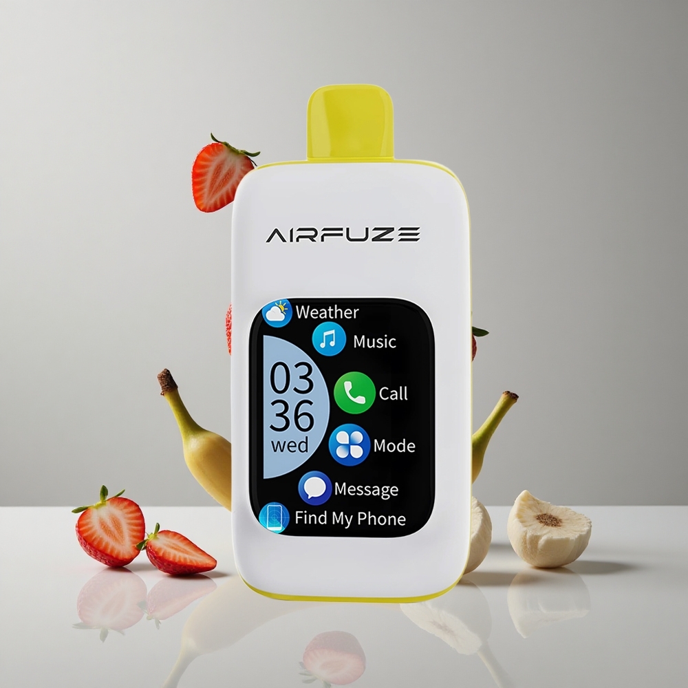 AirFuze Smart Pro 40000 Puffs Fresa Plátano Vapeo Inteligente Smartphone vape wholesale Peru