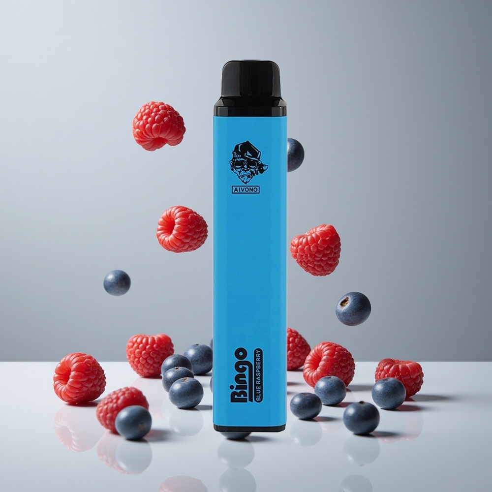 Aivono AIM BINGO 4000 Puffs Vape Dispositivo Azul Frambuesa 10mL 1000mAh vape wholesale Peru
