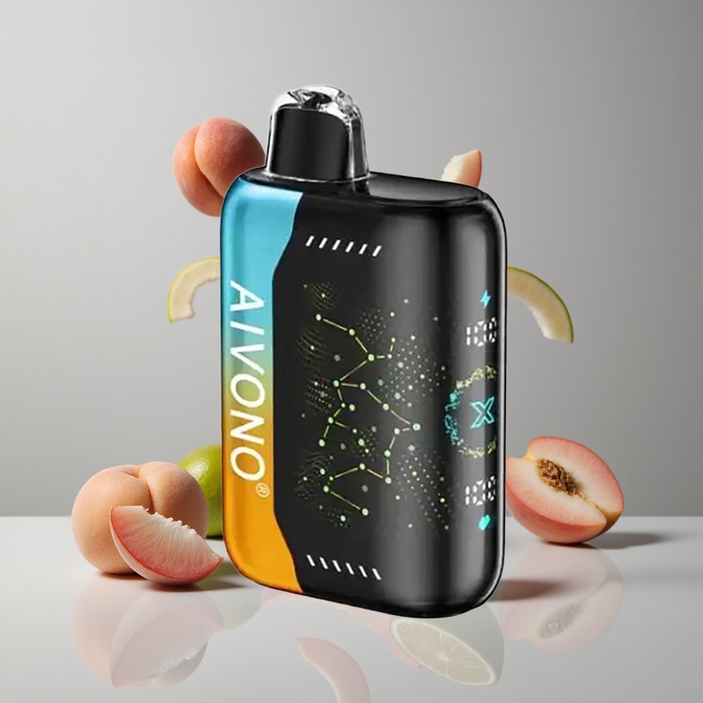 Aivono AIM BOOM 25000 Puffs Frambuesa Melocotón Lima 28ml vape wholesale Peru