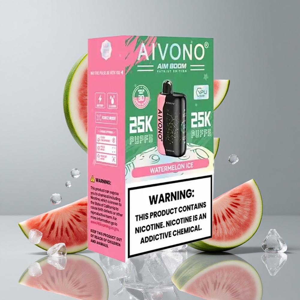 Aivono AIM BOOM 25000 Puffs Sandía Hielo 28ml E-Líquido vape wholesale Peru