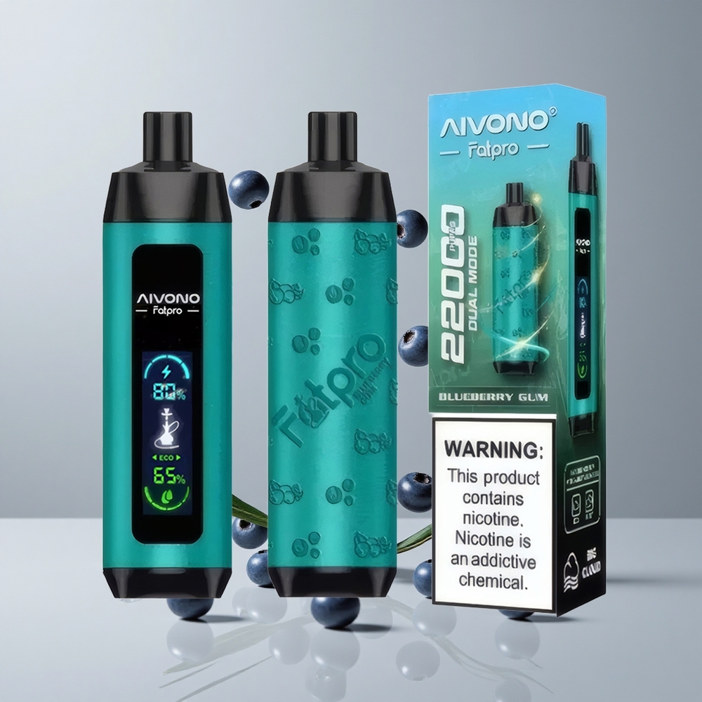 Aivono AIM FATPRO 22000 Puffs Arándano 28ml E-líquido 600mAh Recargable vape wholesale Peru