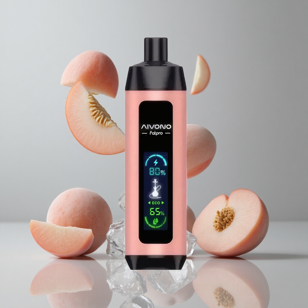 Aivono AIM FATPRO 22000 Puffs Durazno Hielo 28ml E-líquido 600mAh Recargable vape wholesale Peru