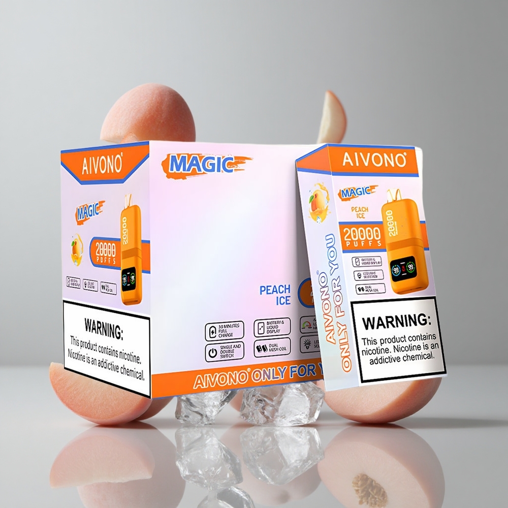 Aivono AIM MAGIC 20000 Puffs Durazno Hielo 26ml E-líquido vape wholesale Peru