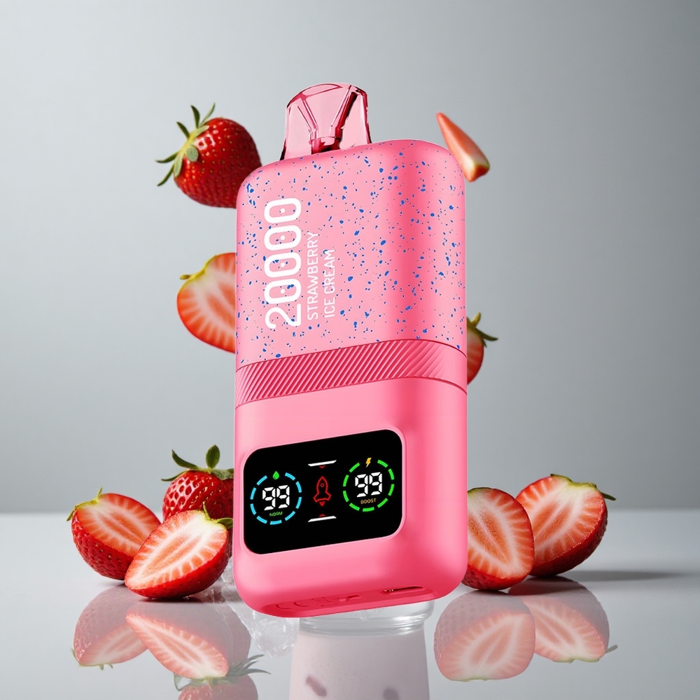 Aivono AIM MAGIC 20000 Puffs Fresa Crema Helada Dual Mesh Coils vape wholesale Peru