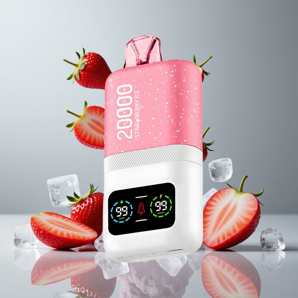 Aivono AIM MAGIC 20000 Puffs Fresa Helada 26ml E-líquido Dual Mesh Coils vape wholesale Peru