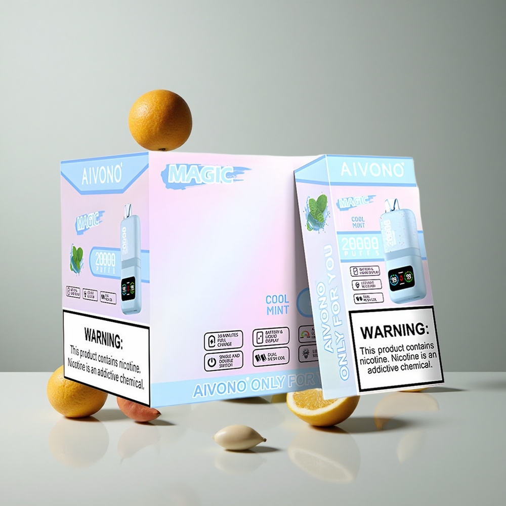 Aivono AIM MAGIC 20000 Puffs Menta Refrescante 26ml E-líquido Dual Mesh Coils vape wholesale Peru