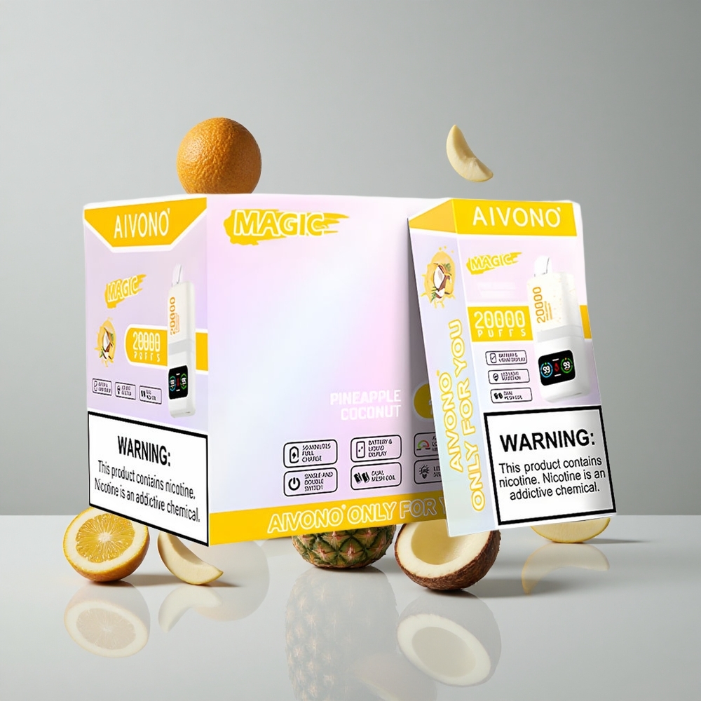 Aivono AIM MAGIC 20000 Puffs Piña Coco 26ml Recargable vape wholesale Peru