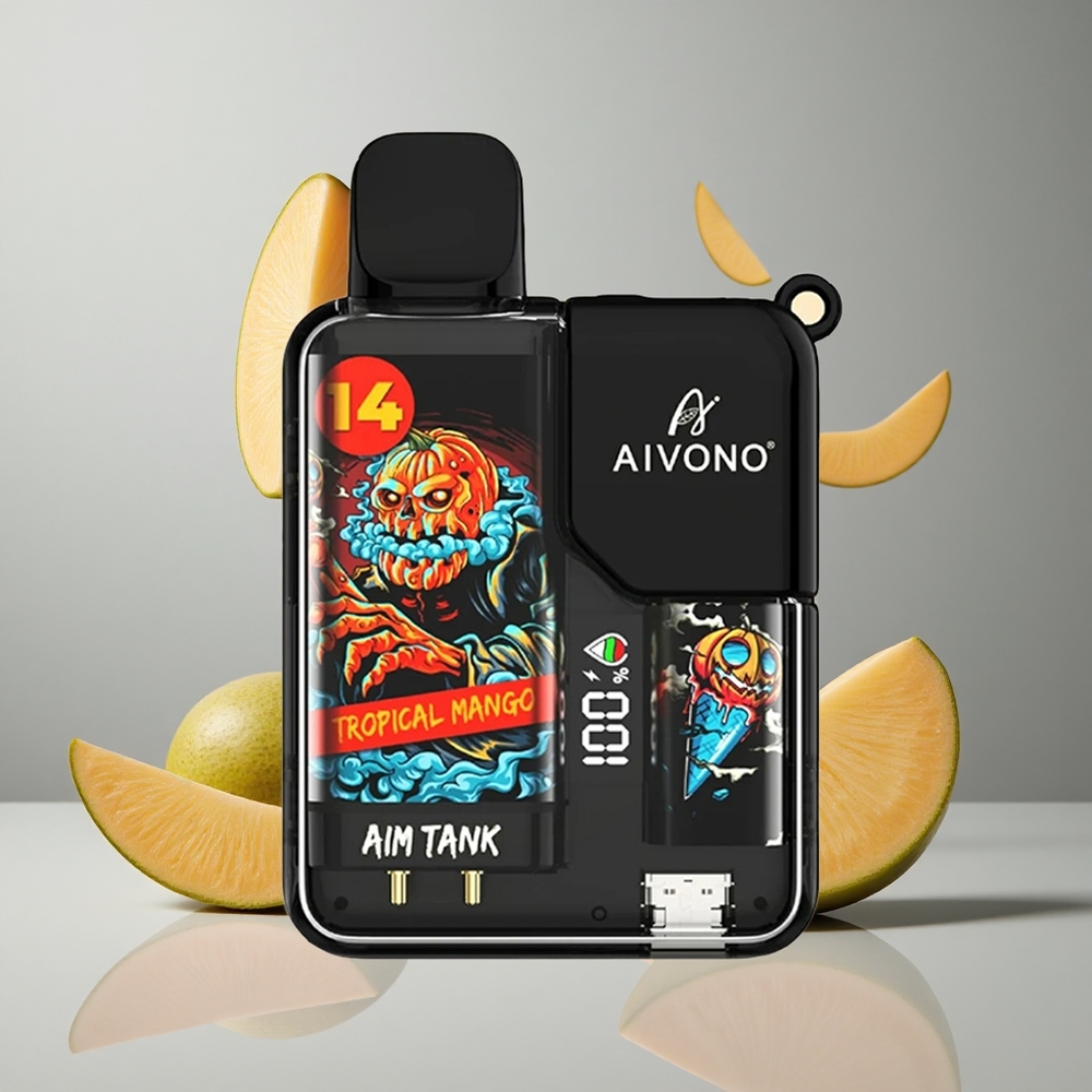 Aivono AIM-TANK 9500 Puffs Mango Tropical 18ml Capacidad de E-líquido vape wholesale Peru