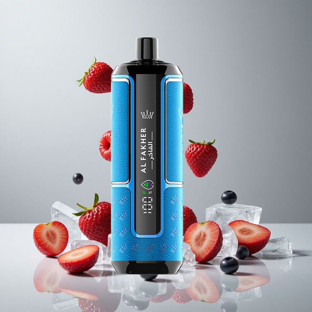 Al Fakher Crown Bar 15K Hypermax Berry Ice 22ml 15000 Puffs vape wholesale Peru