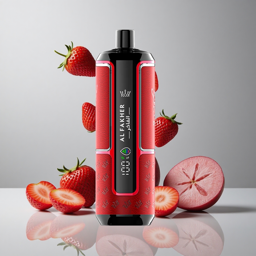 Al Fakher Crown Bar 15K Hypermax Desechable 15000 Puffs Fresa Punch vape wholesale Peru