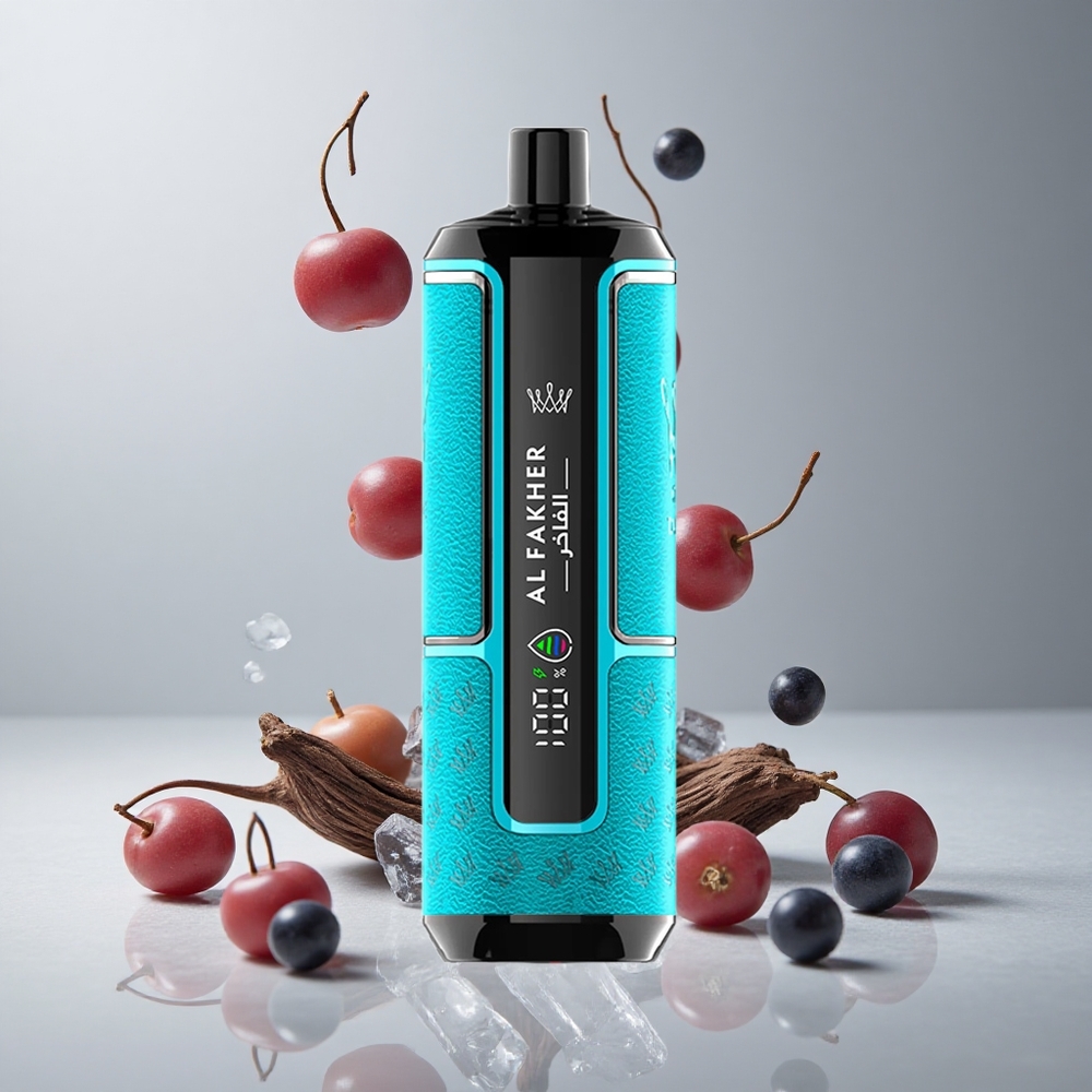 Al Fakher Crown Bar 15K Hypermax Desechable Vape Kit Grosella Negra Hielo 600mAh, vape wholesale Peru