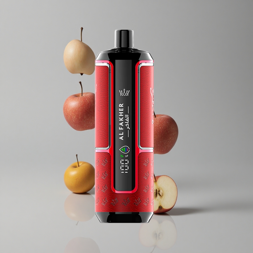 Al Fakher Crown Bar 15K Hypermax Vape Desechable Dos Manzanas 15000 Puffs 22ml vape wholesale Peru