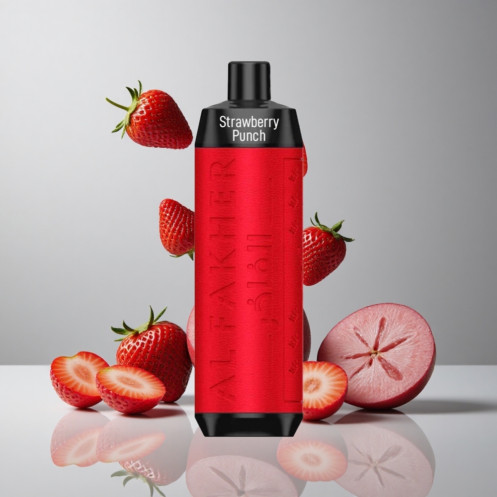 Al Fakher Crown Bar 8000 Crystal Desechable Fresa Punch 18ml e-Líquido vape wholesale Peru