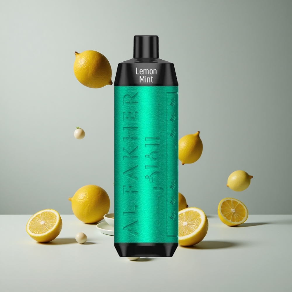 Al Fakher Crown Bar 8000 Crystal Vape Desechable Limón Menta 18ml Capacidad vape wholesale Peru