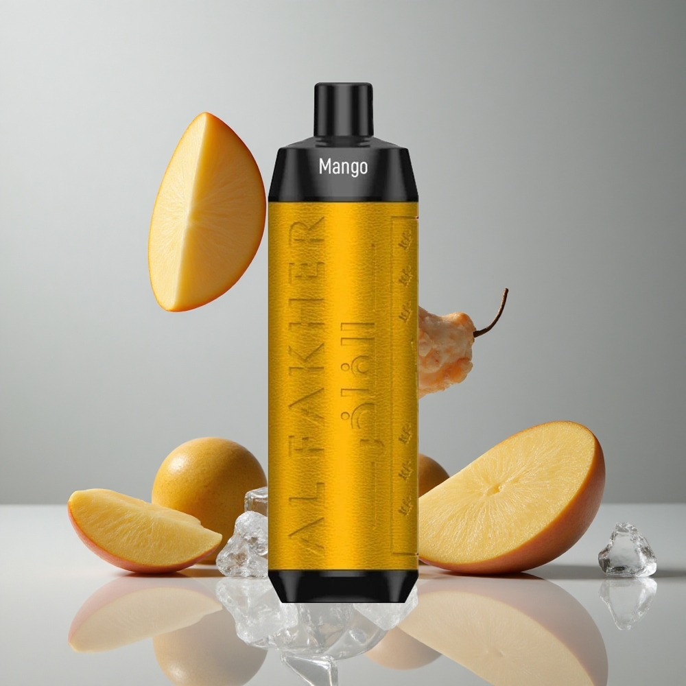 Al Fakher Crown Bar 8000 Crystal Vape Desechable Mango Hielo 18ml Capacidad vape wholesale Peru