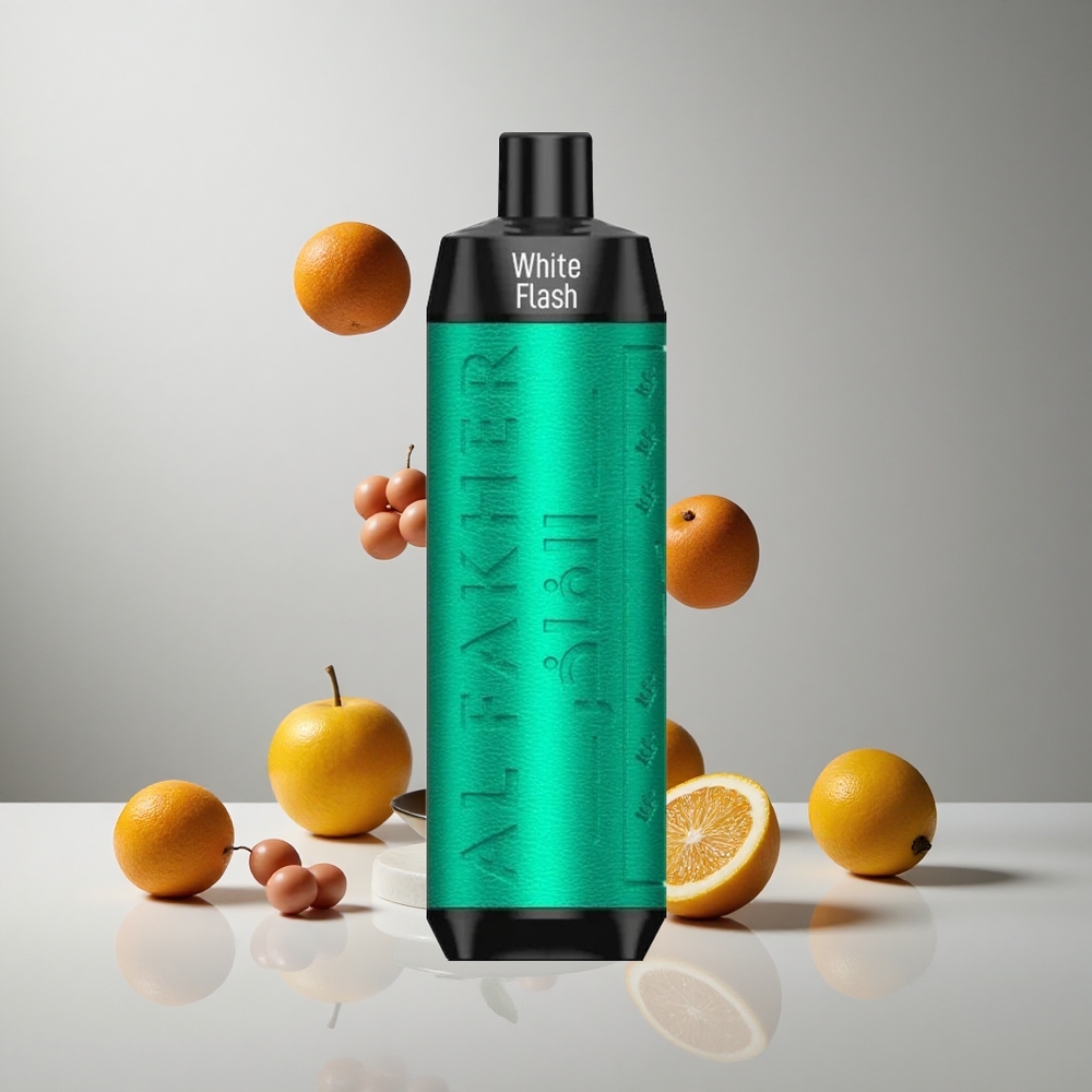 Al Fakher Crown Bar 8000 Destello Blanco 18ml Capacidad de Líquido vape wholesale Peru