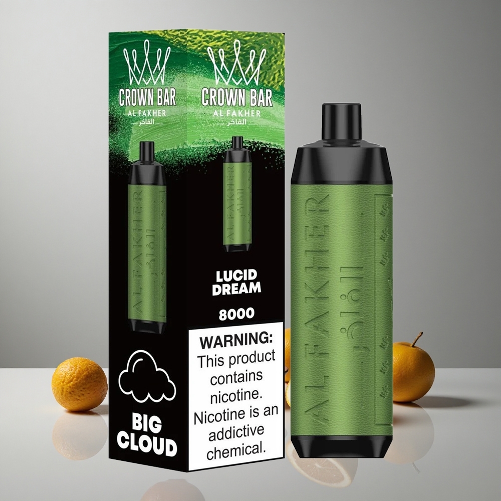 Al Fakher Crown Bar 8000 Sueño Lúcido 18ml Capacidad vape wholesale Peru