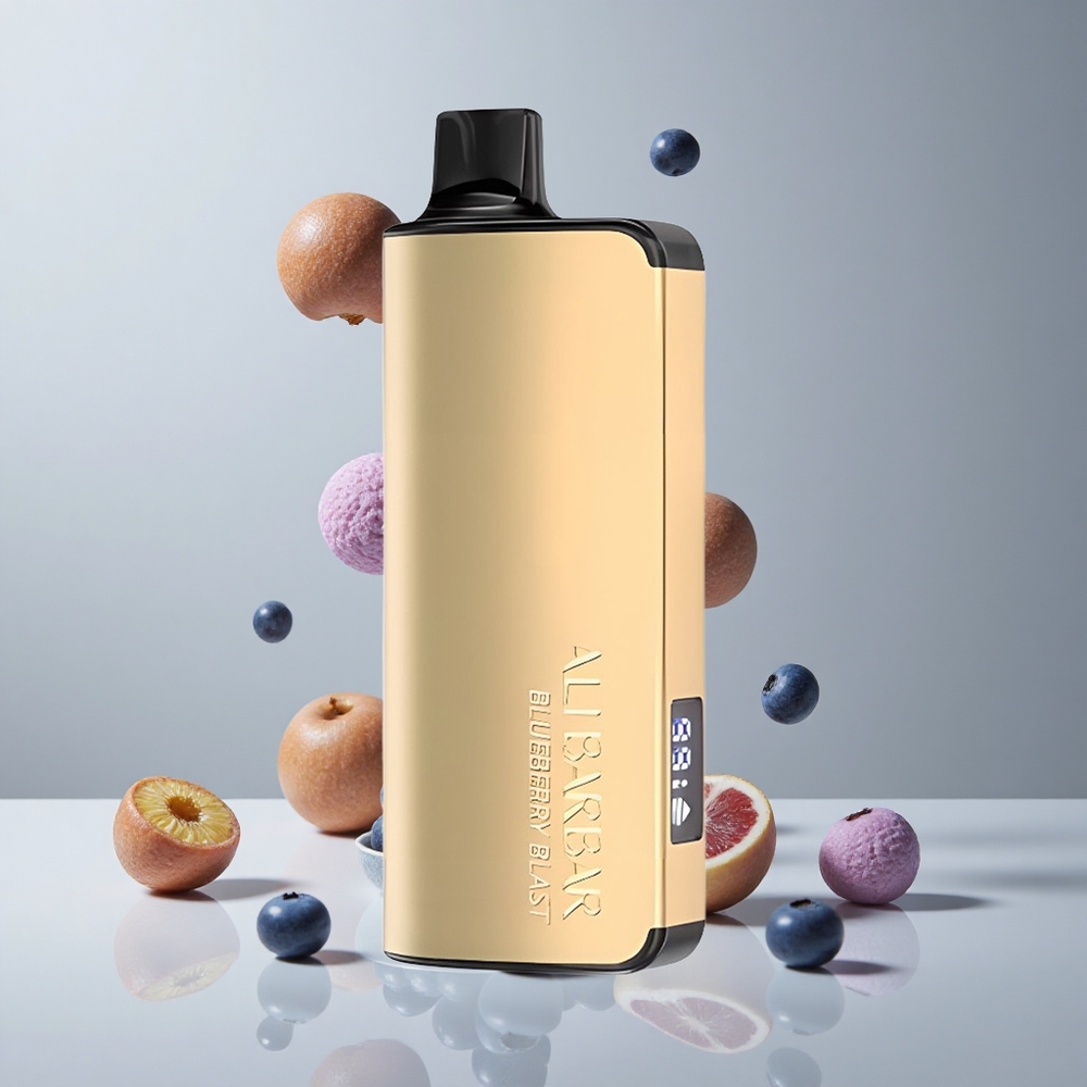 Alibarbar Ingot 9000 Puffs Explosión de Arándanos 22ml Capacidad de E-líquido vape wholesale Peru