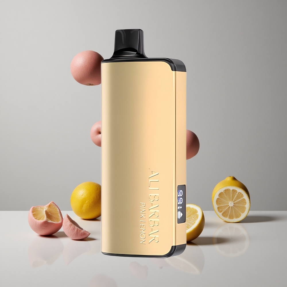 Alibarbar Ingot 9000 Puffs Limón Rosa 22ml Capacidad de Líquido vape wholesale Peru