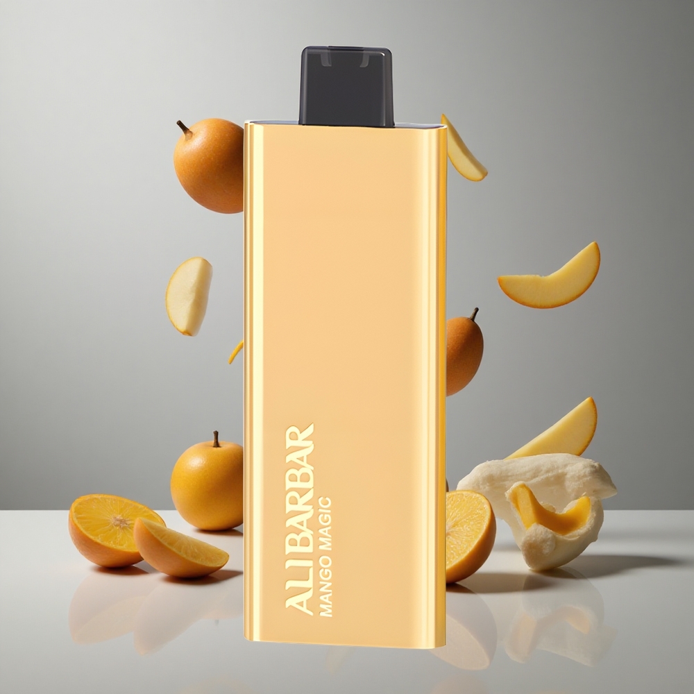 Alibarbar Pandora 7000 Puffs Vape Desechable Mango Mágico 17 ml vape wholesale Peru