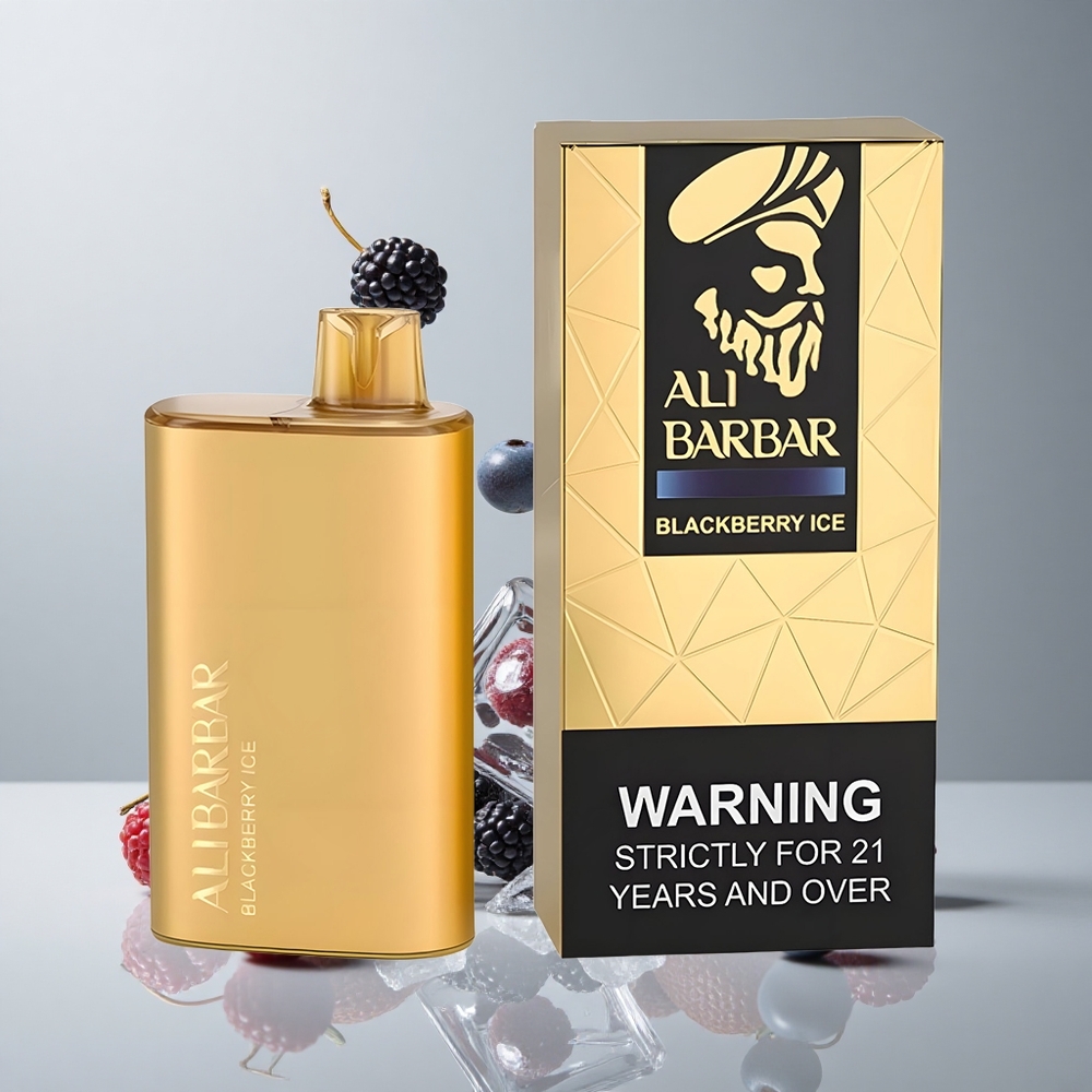 Alibarbar Rich 8000 Puffs Blackberry Ice 20ml Capacidad de E-líquido vape wholesale Peru