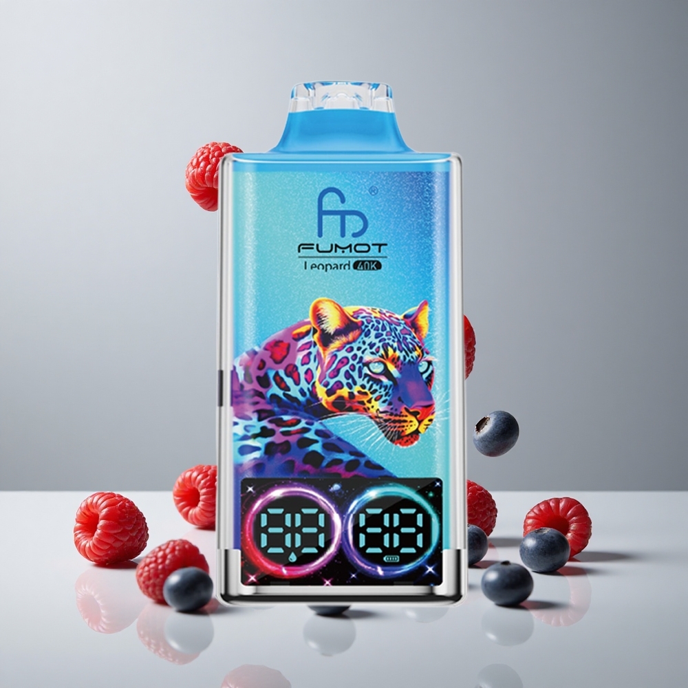 Fumot Leopard 40K Puffs Arándano Frambuesa Dual Mesh vape wholesale Peru