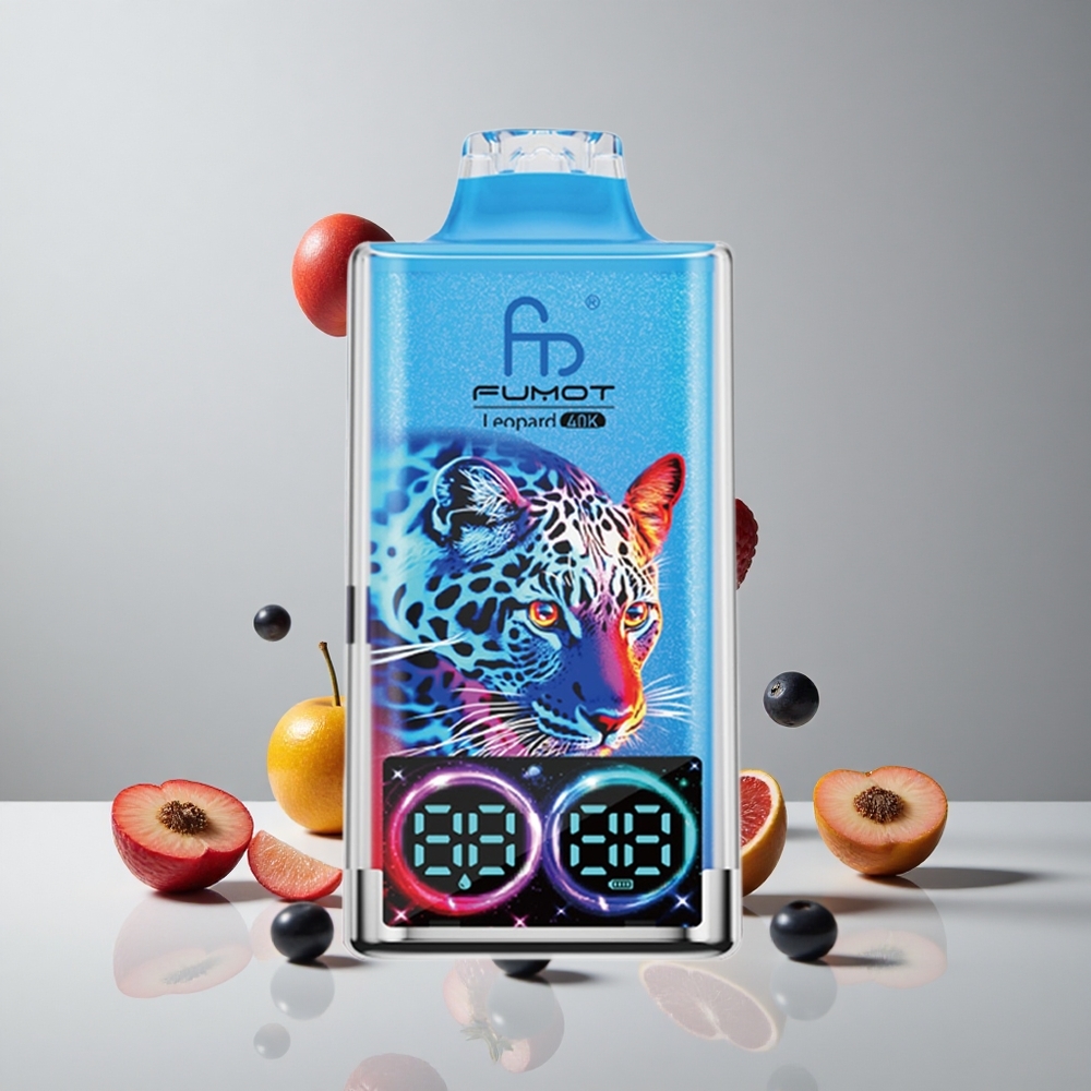 Fumot Leopard 40K Puffs Berries Mixtos 700mAh Dual Mesh vape wholesale Peru