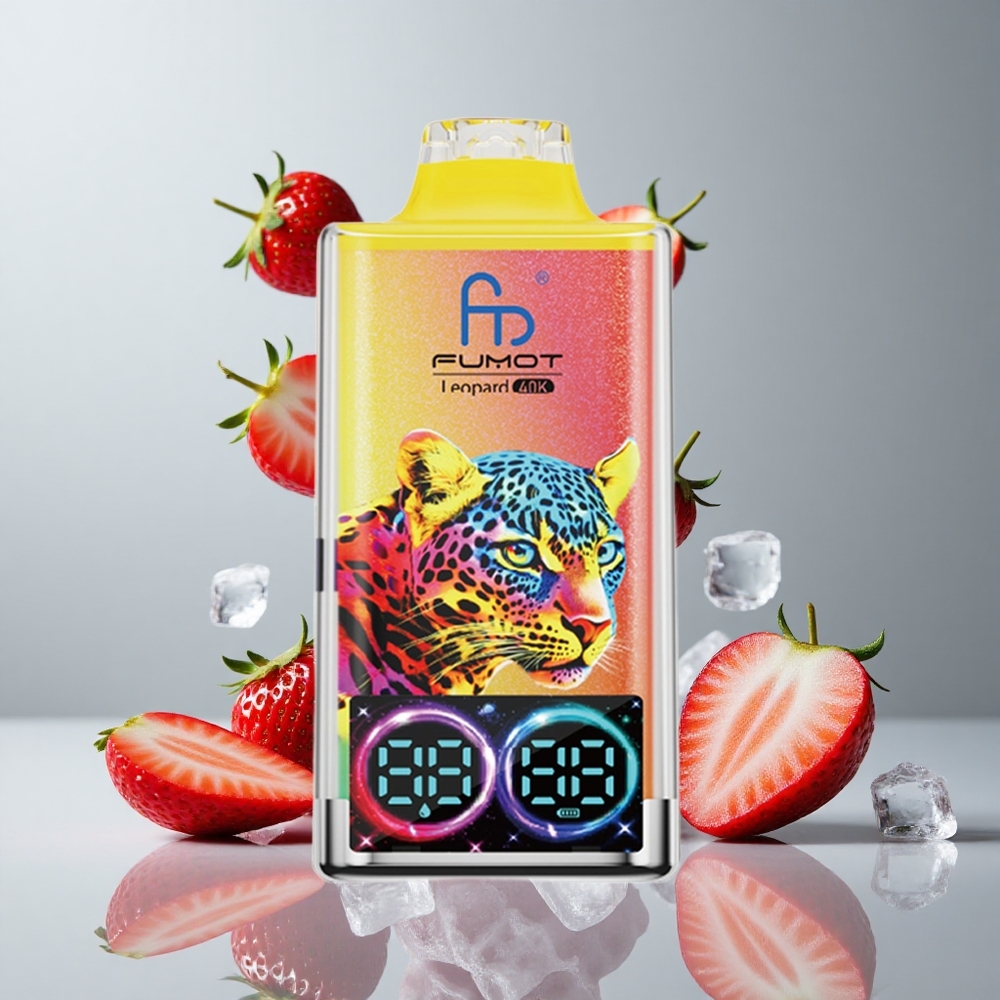 Fumot Leopard 40K Puffs Fresa Hielo Dual Mesh vape wholesale Peru