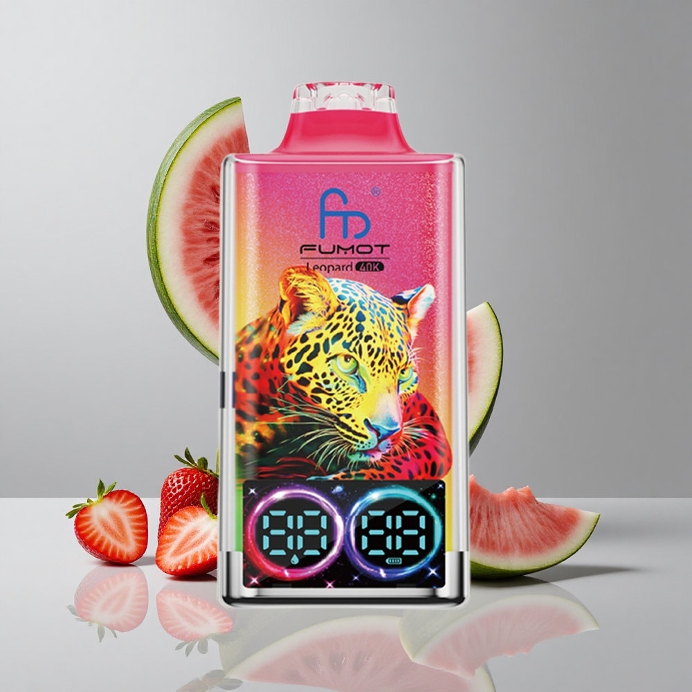 Fumot Leopard 40K Puffs Fresa Sandía Dual Mesh vape wholesale Peru
