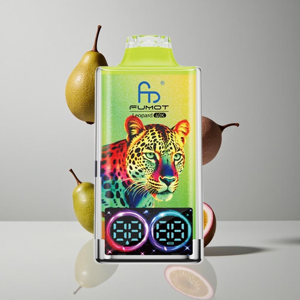 Fumot Leopard 40K Puffs Kiwi Maracuyá Guayaba Dual Mesh vape wholesale Peru