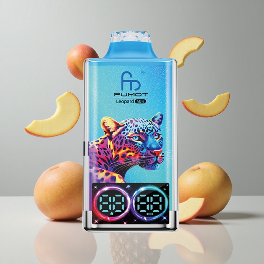 Fumot Leopard 40K Puffs Mango Melocotón Piña Dual Mesh vape wholesale Peru