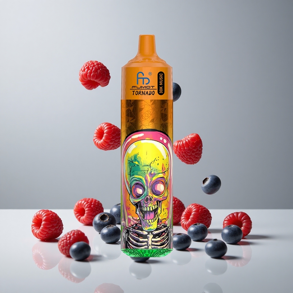 Fumot RandM Tornado 30000 Puffs Arándano Frambuesa Capacidad de E-líquido 30mL vape wholesale Peru