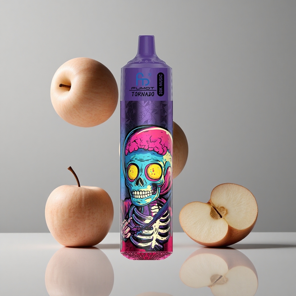 Fumot RandM Tornado 30000 Puffs Triple Manzana 30mL Recargable vape wholesale Peru