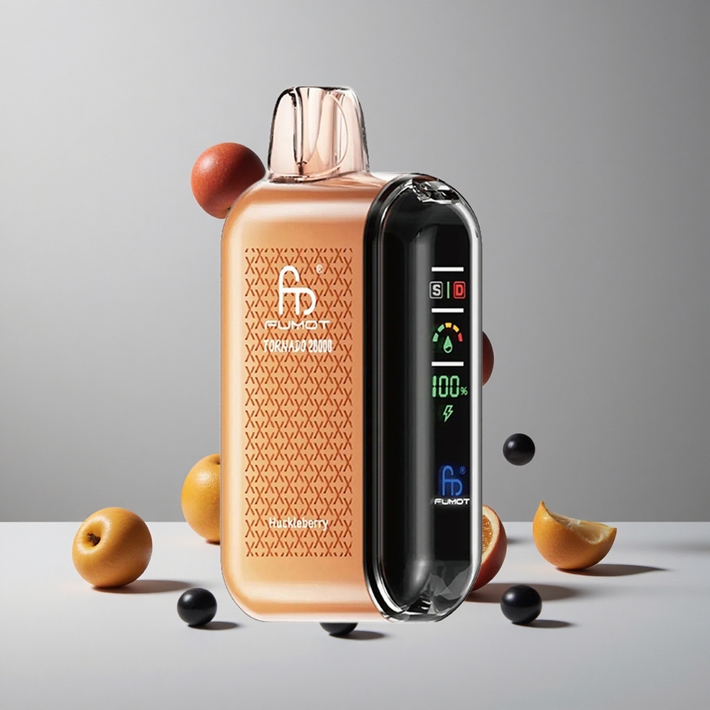 Fumot Tornado 20000 Puffs Dual Mesh Coil Arándano Azul vape wholesale Peru