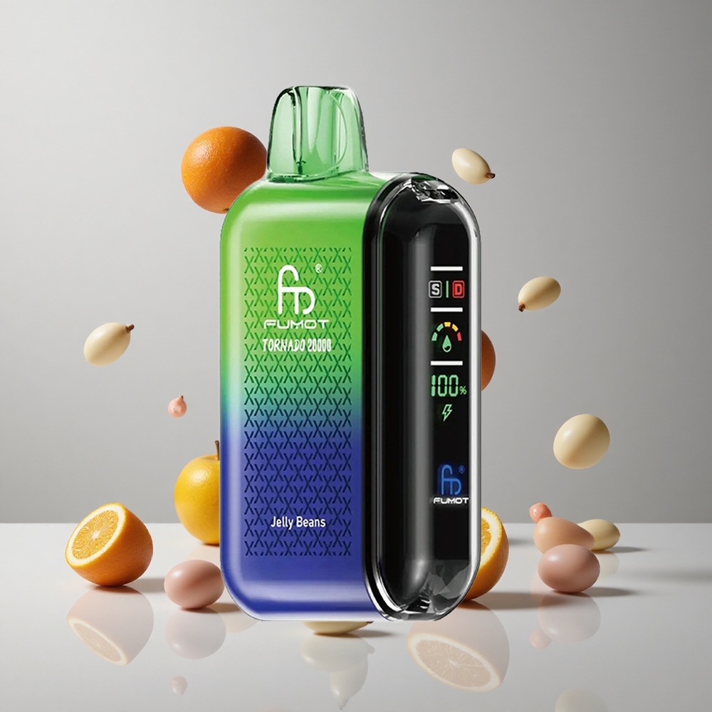 Fumot Tornado 20000 Puffs Jelly Beans (Dual Malla) vape wholesale Peru