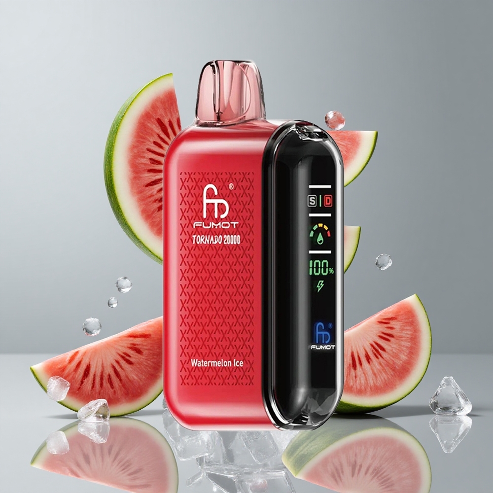 Fumot Tornado 20000 Puffs Sandía Helada 20ml Capacidad vape wholesale Peru