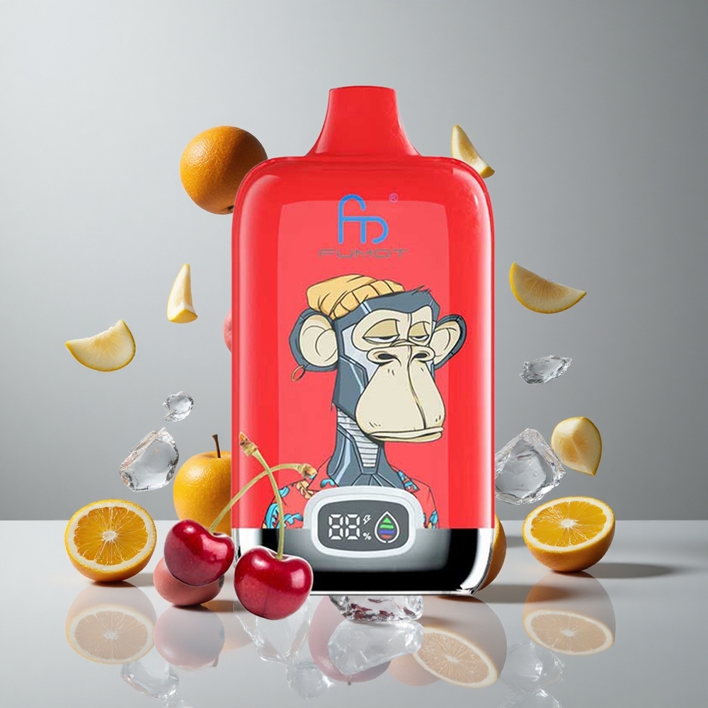 Fumot Tornado Digital Box 12000 Puffs Ice Pop Sabor Helado 20ml E-Liquid vape wholesale Peru