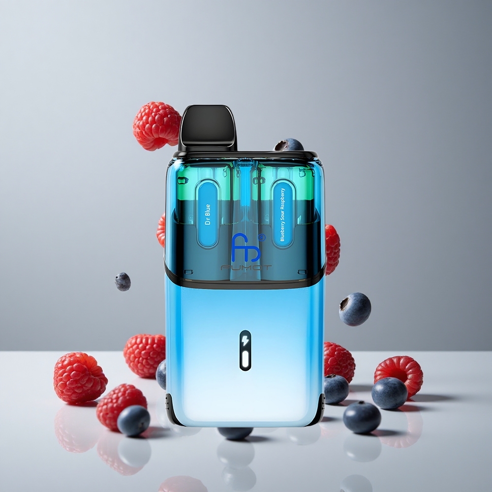 Fumot Ultra T32000 32000 Bocanadas Dr Blue - Arándano Frambuesa Ácida 24ml vape wholesale Peru