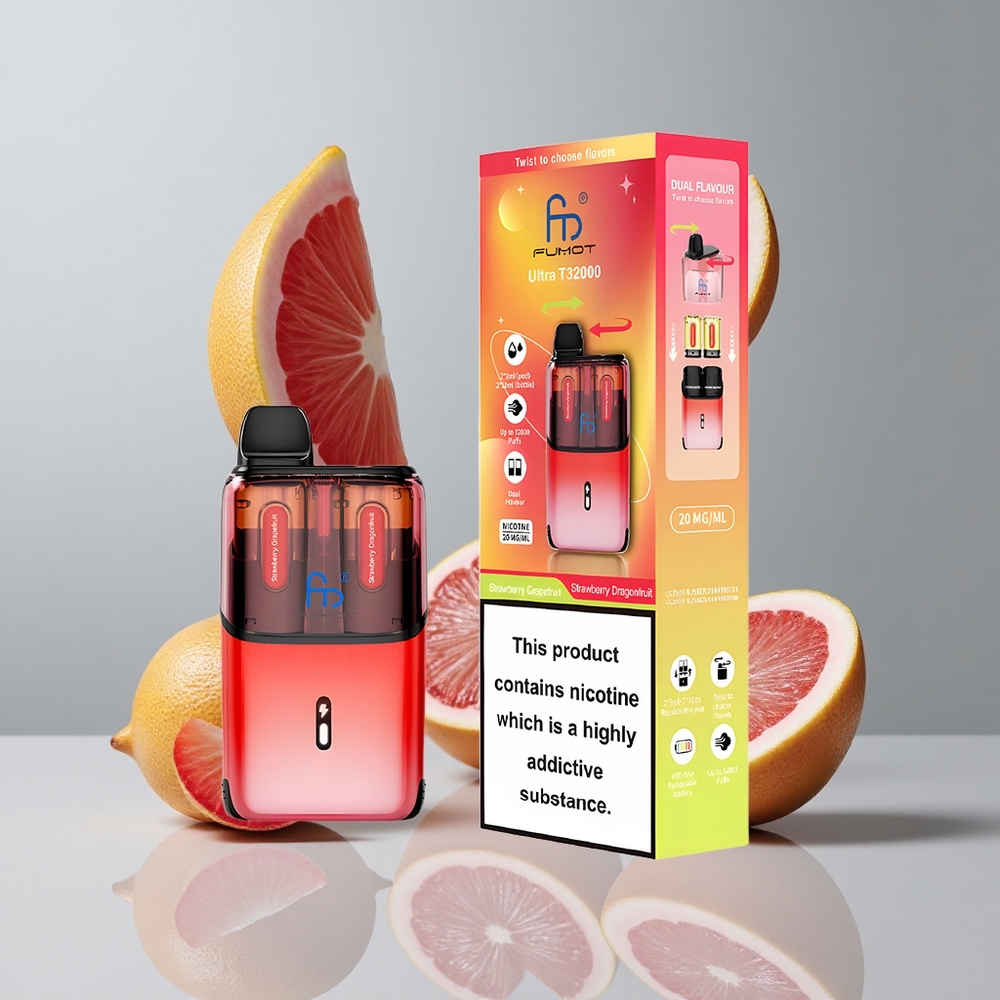 Fumot Ultra T32000 32000 Puffs Fresa Pomelo - Fresa Pitahaya 24ml vape wholesale Peru