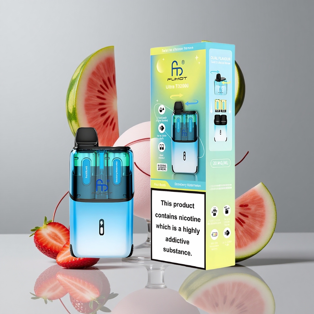 Fumot Ultra T32000 Vape Desechable 32000 Bocanadas Fresa Sandía vape wholesale Peru