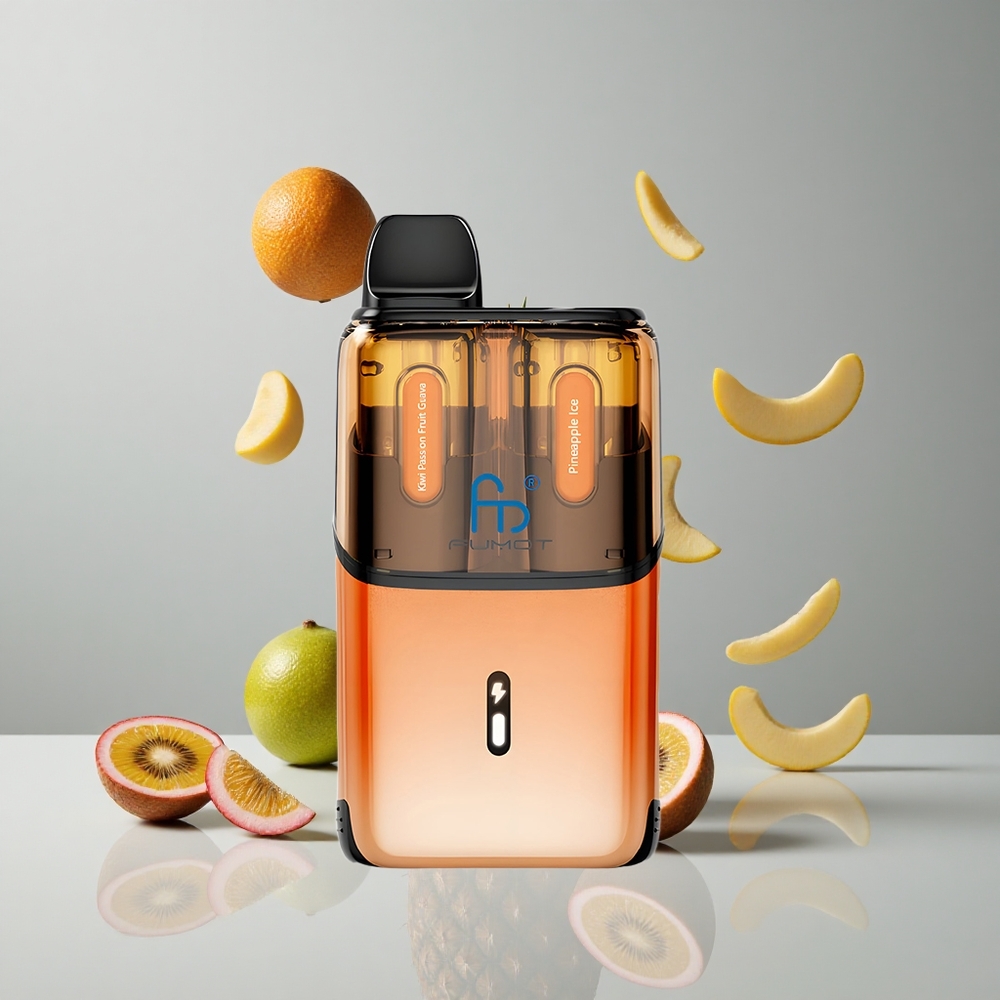 Fumot Ultra T32000 Vape Desechable 32000 Puffs Kiwi Maracuyá Guayaba - Piña Ice Carga Rápida Type-C vape wholesale Peru
