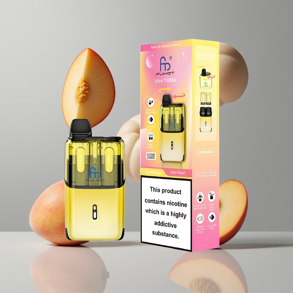 Fumot Ultra T32000 Vape Desechable Triple Mango - Melocotón Jugoso 32000 Puffs vape wholesale Peru