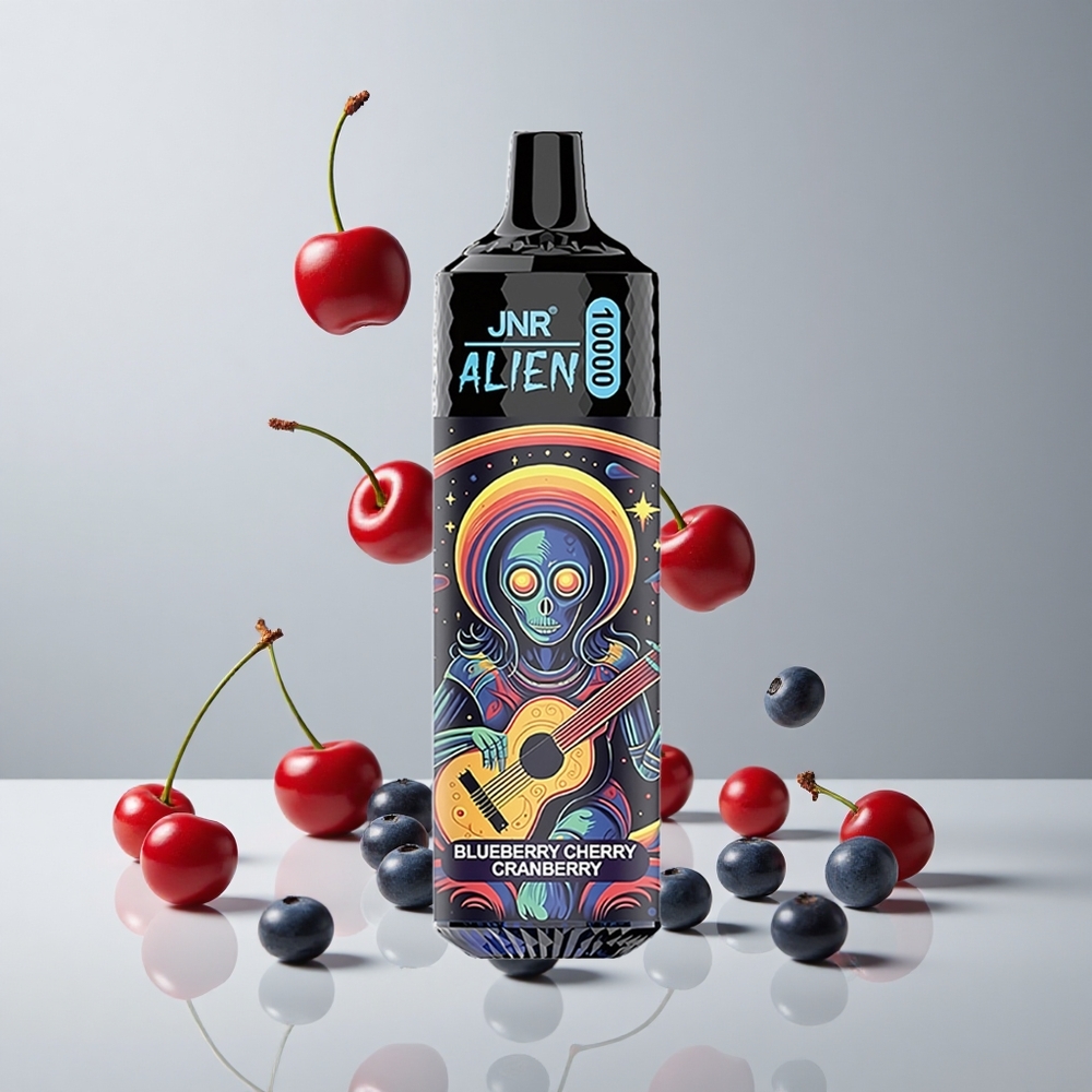 JNR Alien 10000 Puffs Arándano Cereza Zarzamora 850mAh LED RGB vape wholesale Peru
