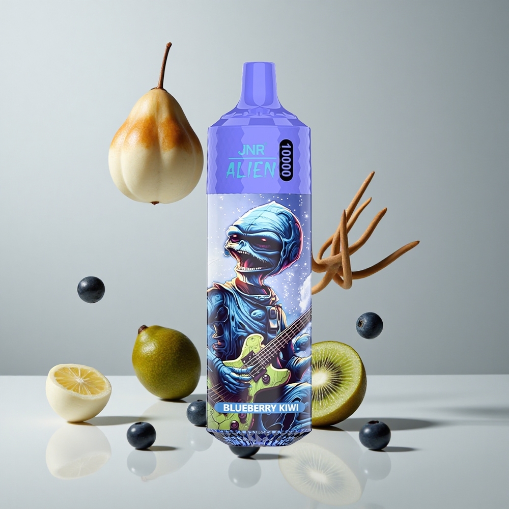 JNR Alien 10000 Puffs Arándano Kiwi 850mAh Tipo-C vape wholesale Peru