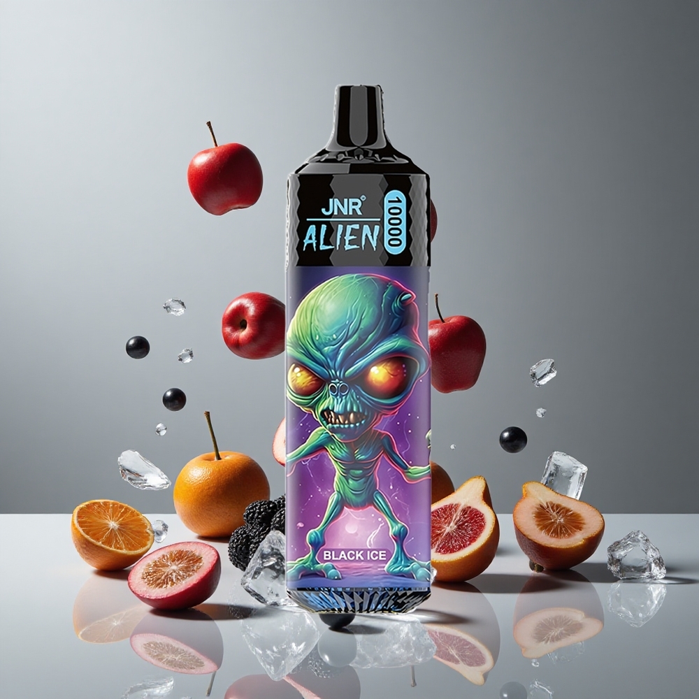 JNR Alien 10000 Puffs Black Ice (Hielo Negro) 850mAh vape wholesale Peru